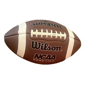 Wilson NCAA Reaction Composite Football Junior Size WTF1792 Ages 14 Up